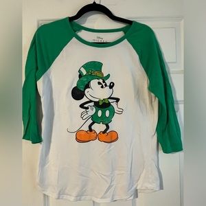 Disney Mickey Mouse Women’s XL 3/4 sleeve shirt